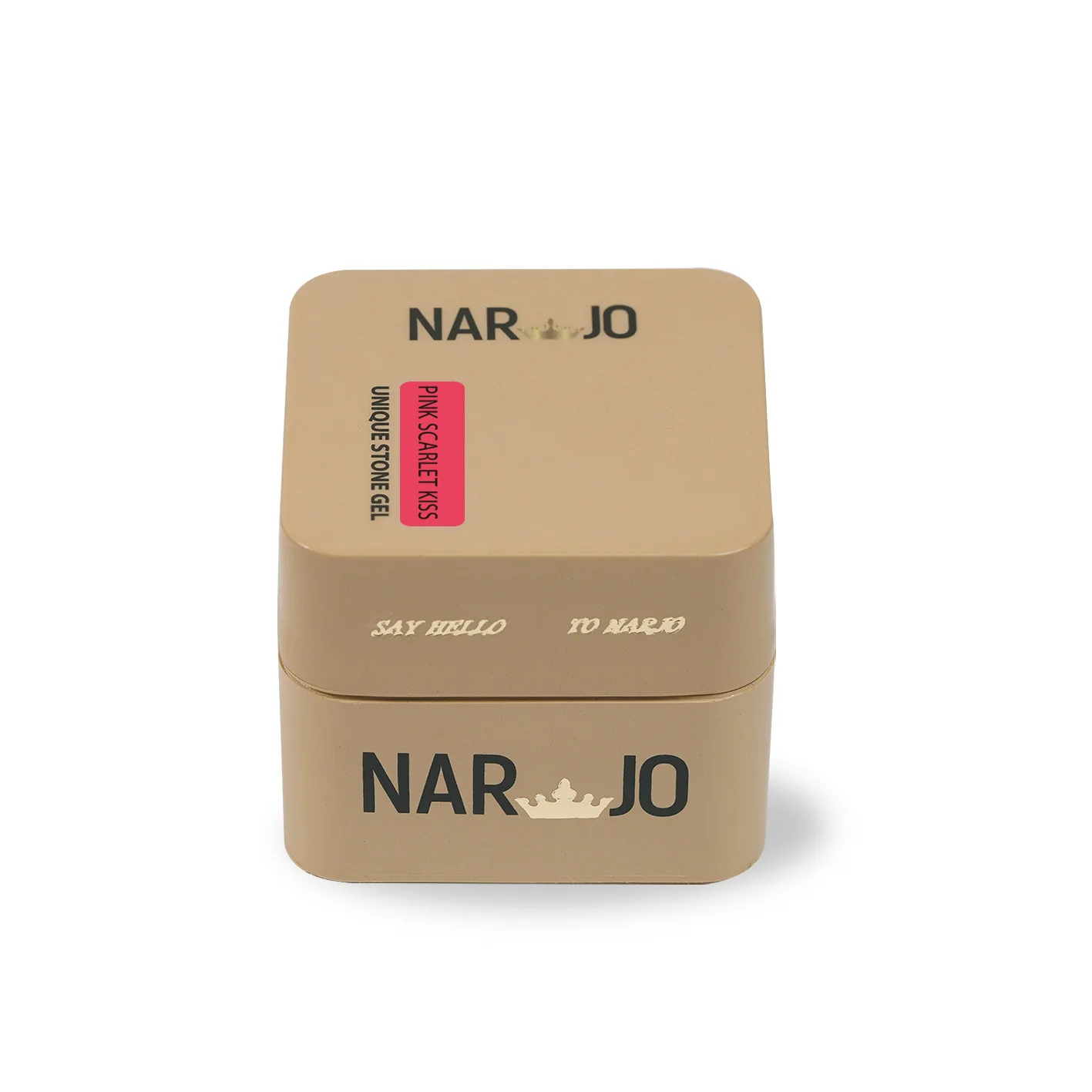 Narjo Pink Scarlet Kiss Unique Stone Gel