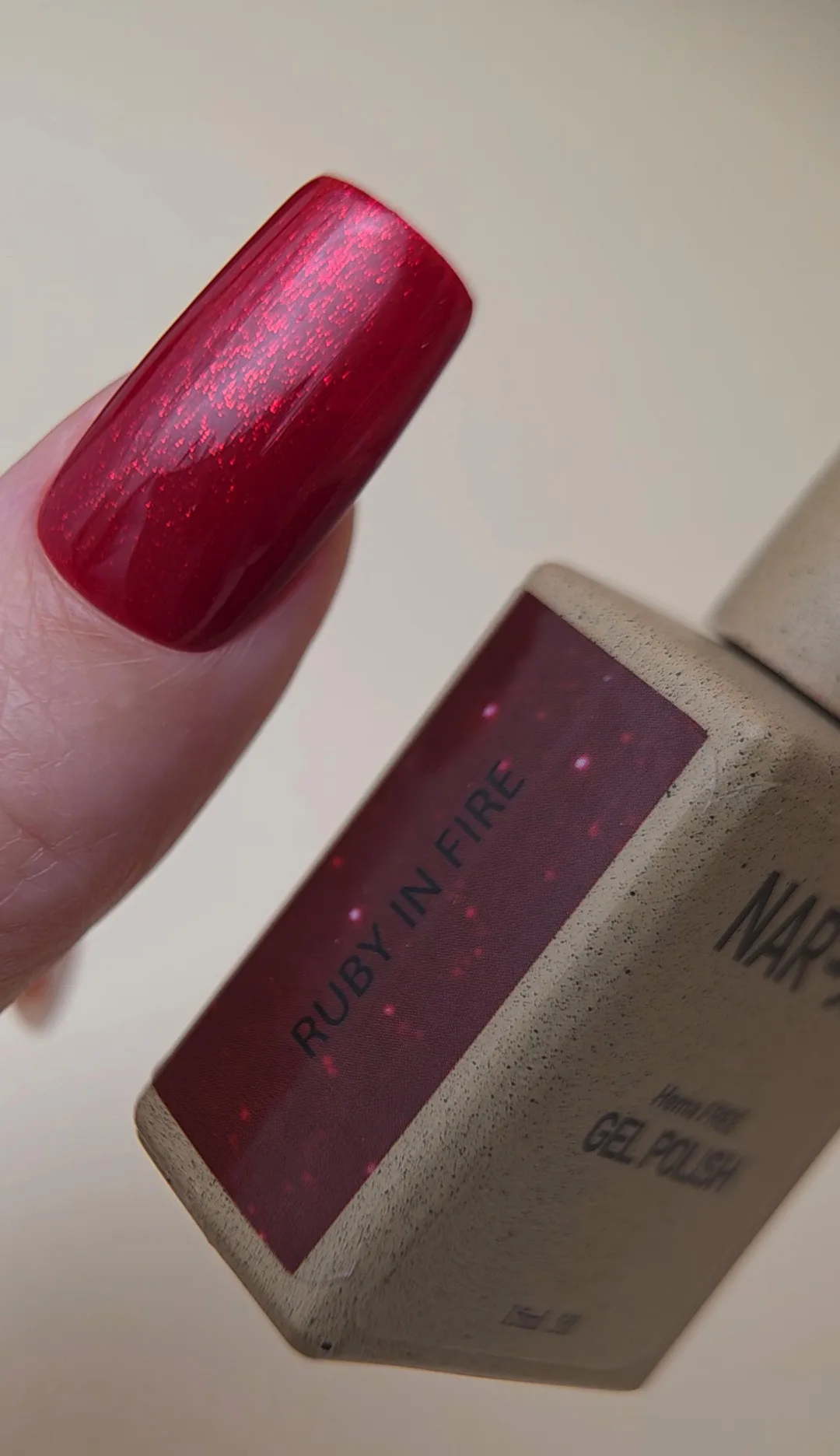 NarJo Ruby in Fire Gel Polish