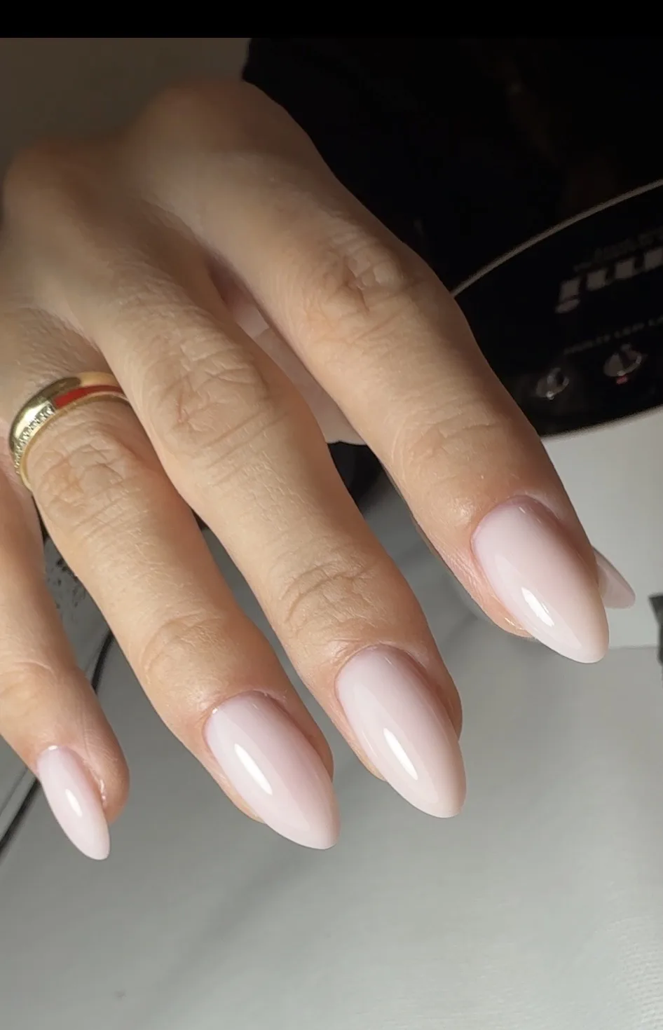 Narjo White-Lilac Unique Stone Gel