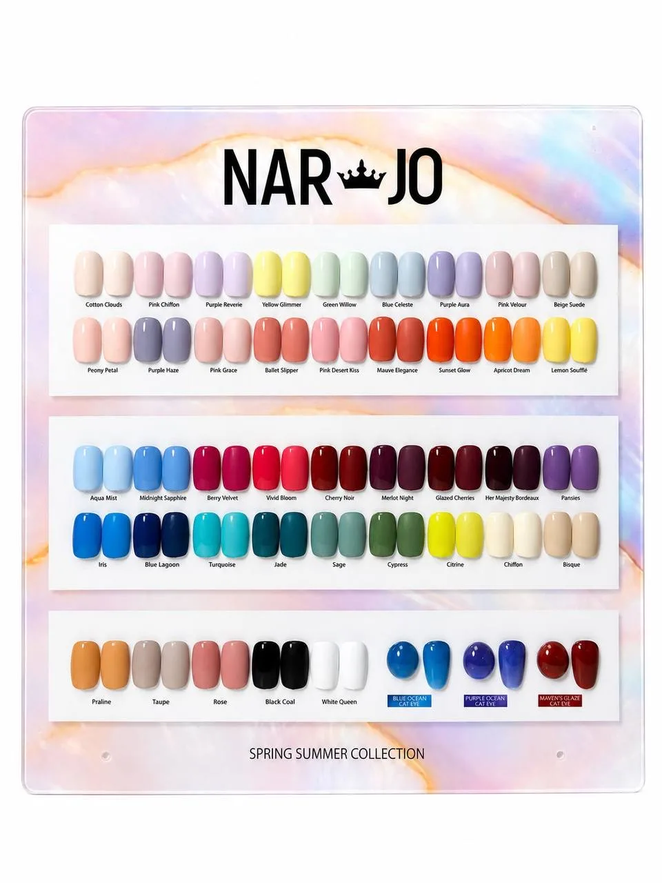 Narjo Black Coal Gel Polish