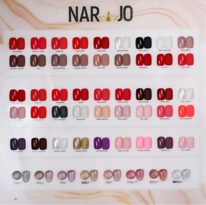 Narjo Camellia Glow Gel Polish