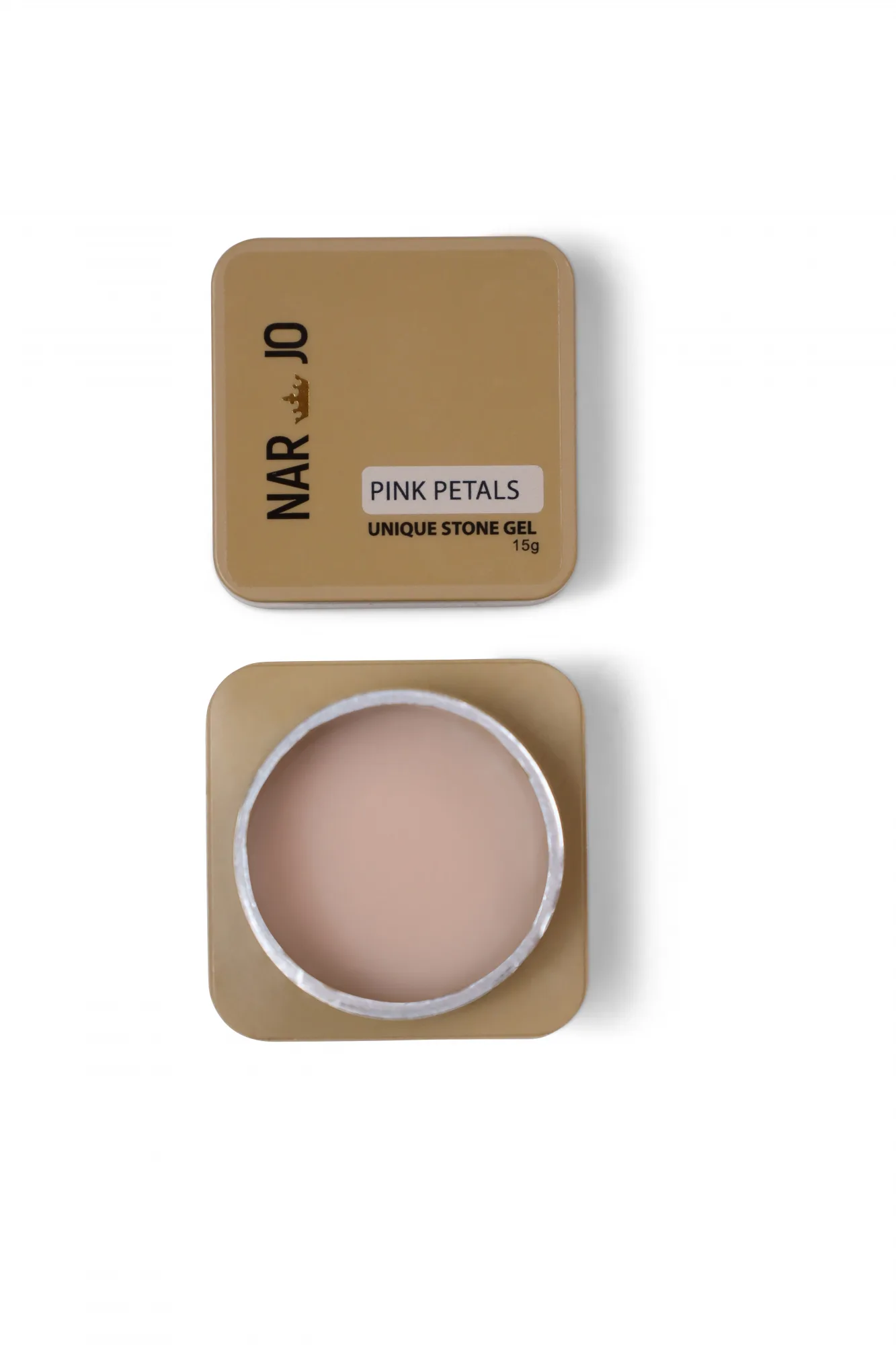 Narjo Pink Petals Unique Stone Gel