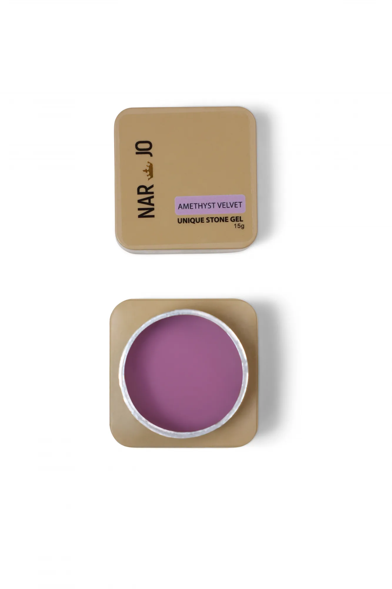 Narjo Amethyst Velvet Unique Stone Gel