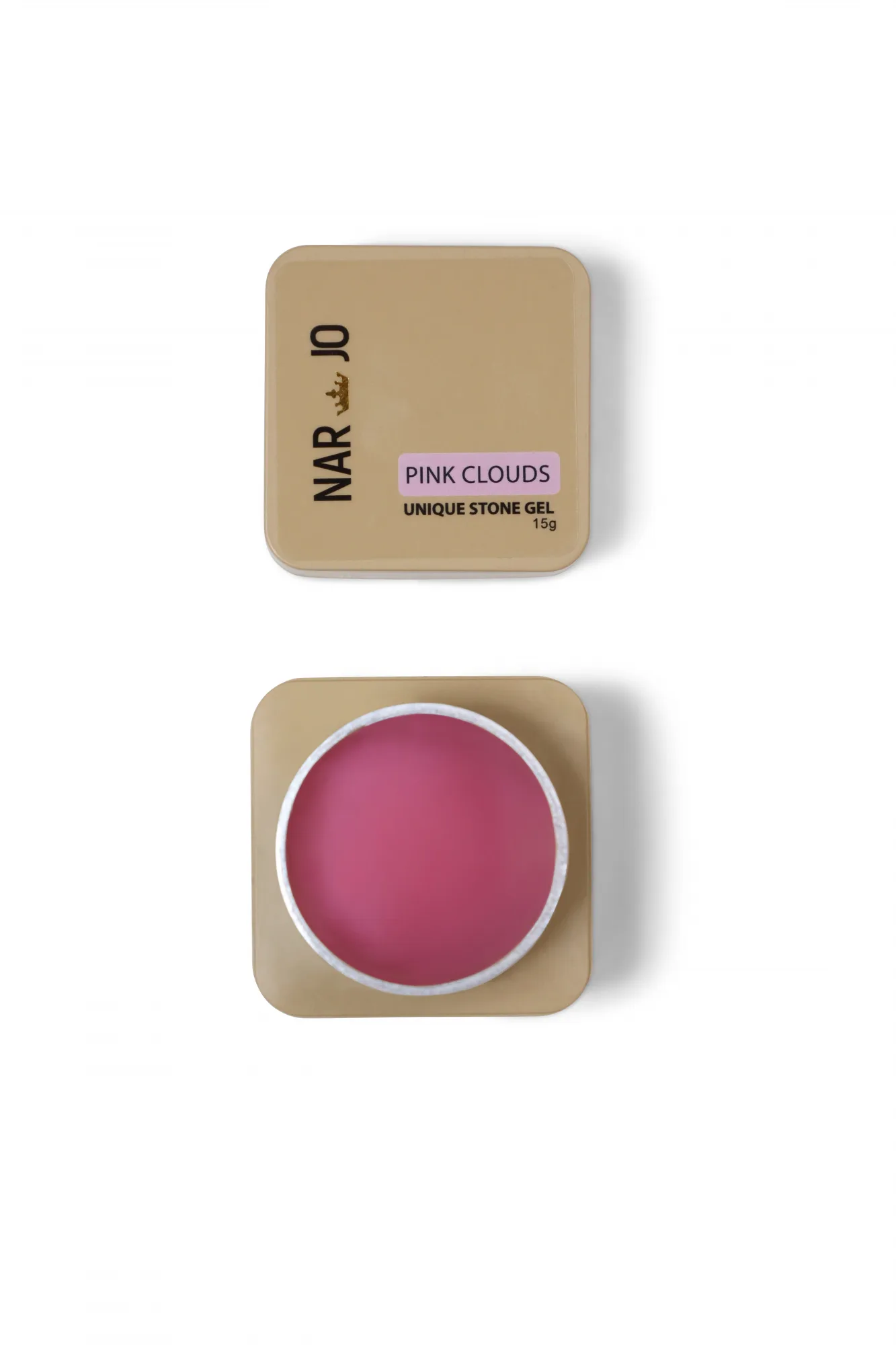 Narjo Pink Clouds Unique Stone Gel