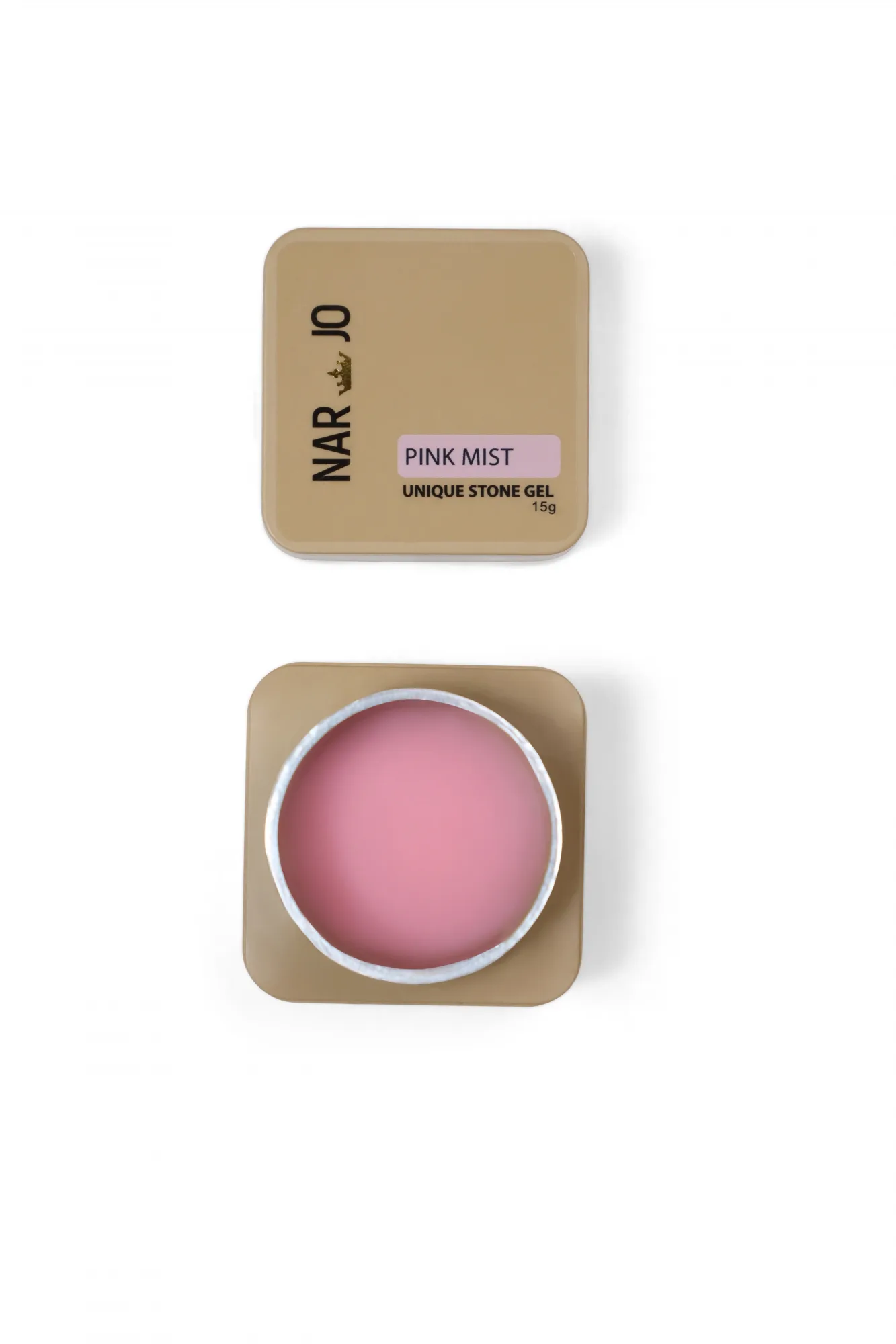 Narjo Pink Mist Unique Stone Gel