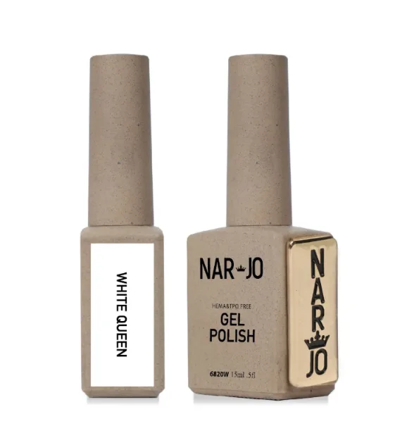 Narjo White Queen Gel Polish