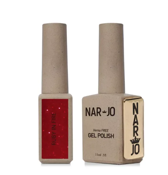 NarJo Ruby in Fire Gel Polish